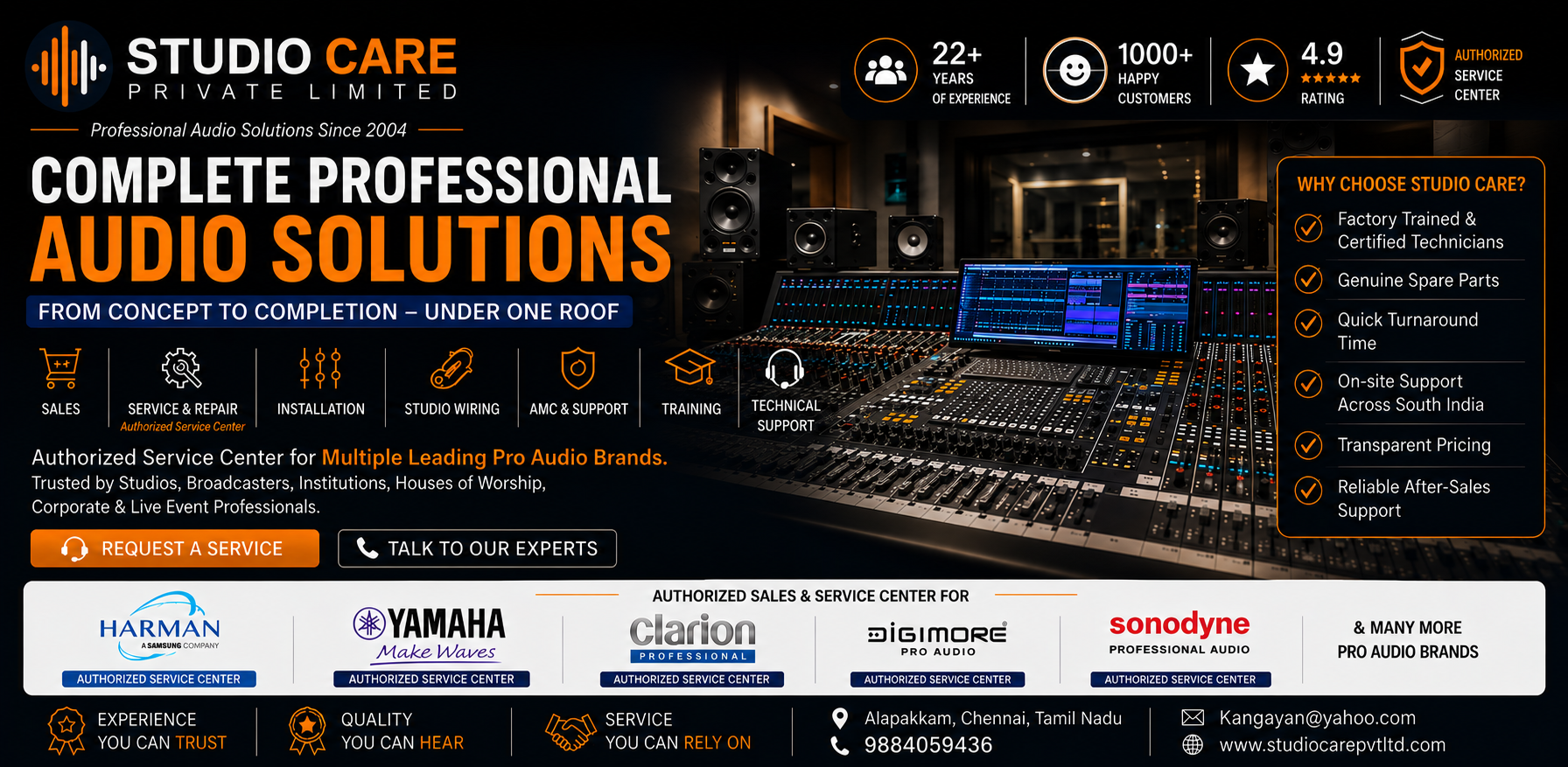 Speakers and Microphone Dealers In Chennai